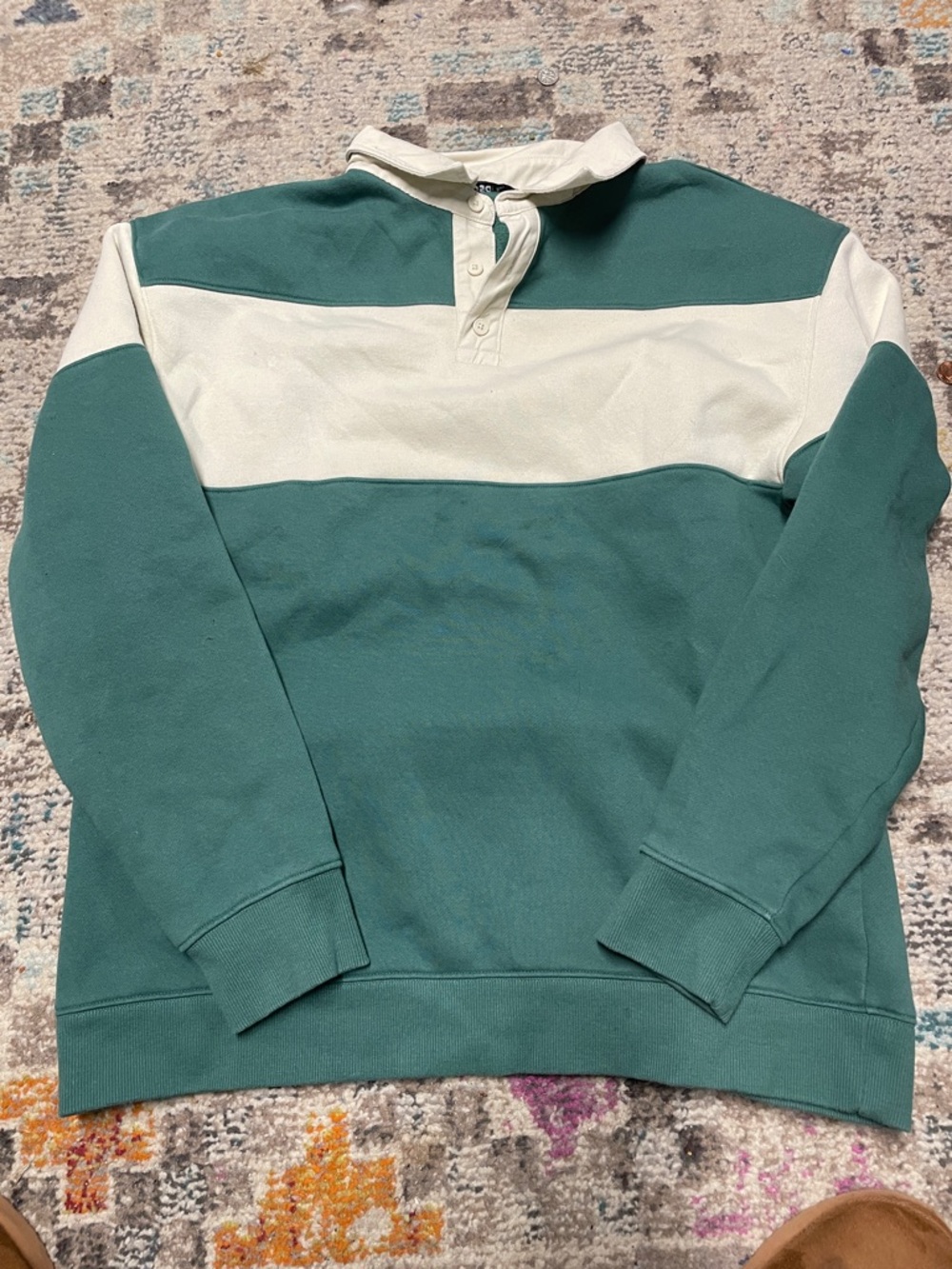DSG Cream Jacket with Dark Green Lining